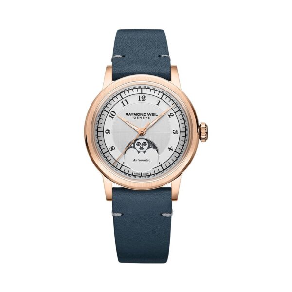 Millesime Automatic Moon Phase Silver Dial