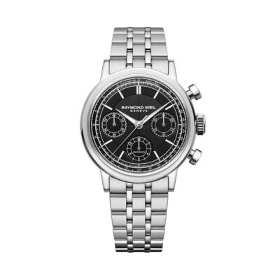 Millesime Automatic Chronograph Black Dial 