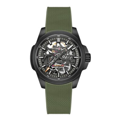 Independence Skeleton 40mm DLC Black