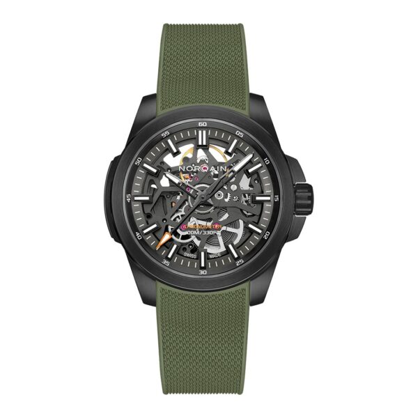 Independence Skeleton 40mm DLC Black